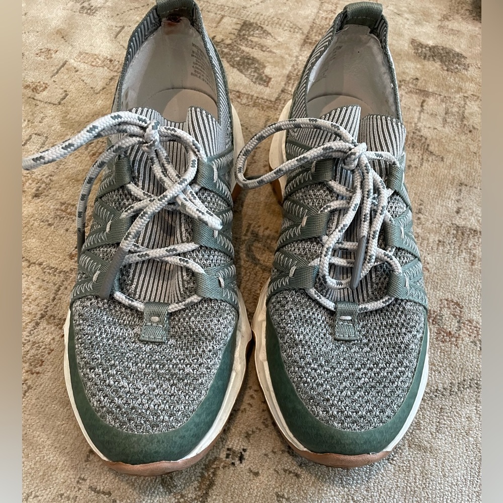 Madewell Green and Gray Athletic Shoes